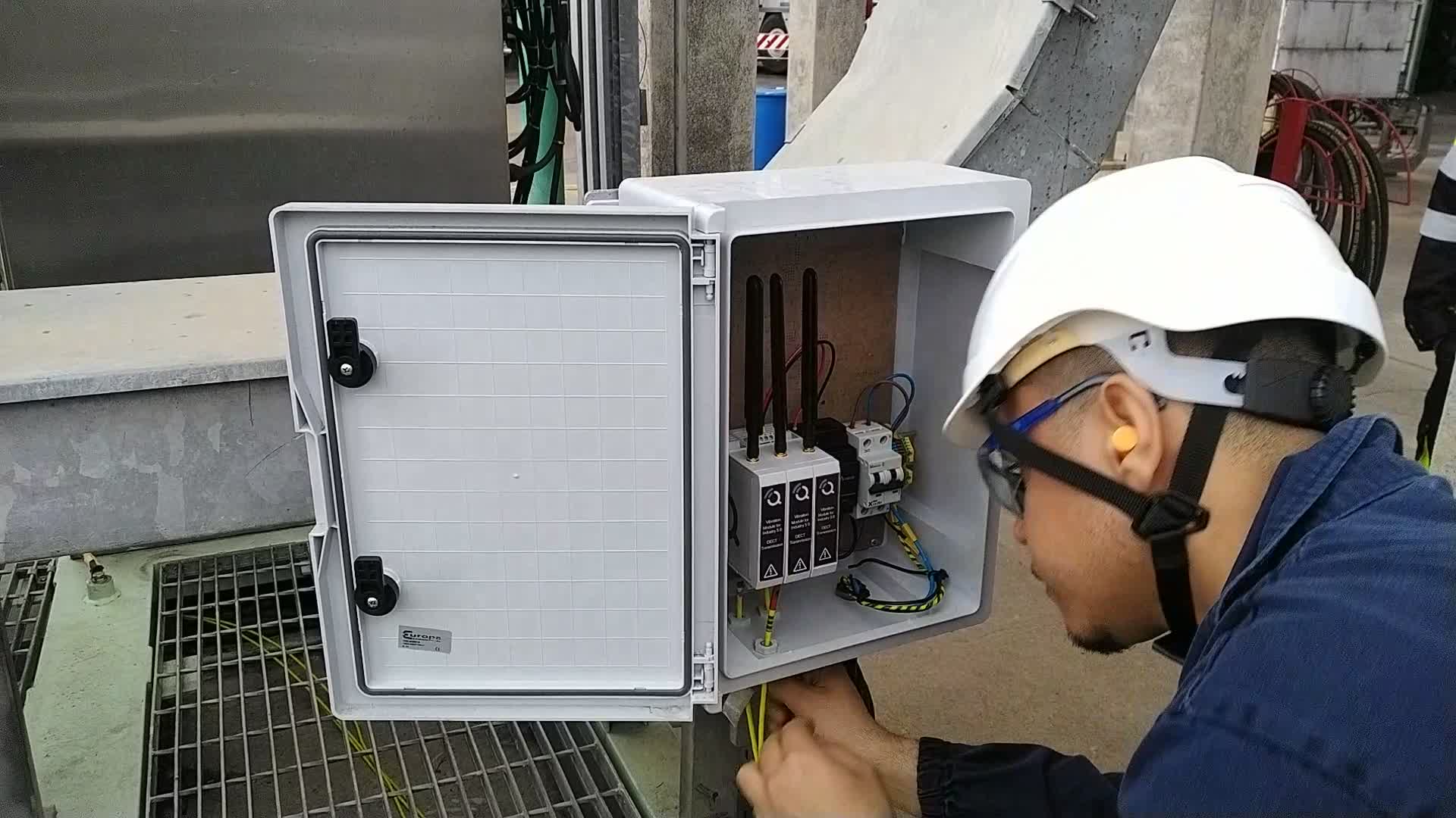 Qartia Team interveniert am Fernüberwachungssystem bei ILBOC